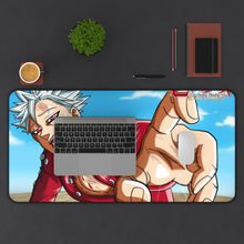 Load image into Gallery viewer, The Seven Deadly Sins Ban Mouse Pad (Desk Mat) With Laptop
