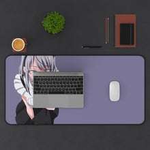 Load image into Gallery viewer, Dagashi Kashi by Mouse Pad (Desk Mat) With Laptop
