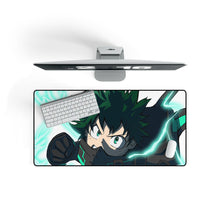 Load image into Gallery viewer, My Hero Academia Izuku Midoriya Mouse Pad (Desk Mat) On Desk
