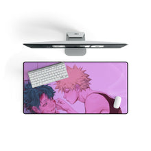 Load image into Gallery viewer, My Hero Academia Izuku Midoriya, Katsuki Bakugou Mouse Pad (Desk Mat) On Desk
