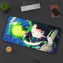 Load image into Gallery viewer, Deku the Future Symbol of Peace Mouse Pad (Desk Mat) On Desk
