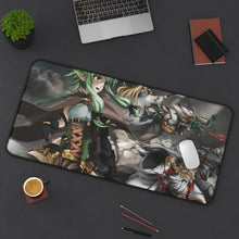 Load image into Gallery viewer, Goblin Slayer Dwarf Shaman, Goblin Slayer, High Elf Archer, Lizard Priest, Priestess Mouse Pad (Desk Mat) On Desk
