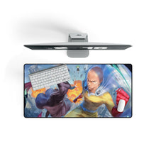 Load image into Gallery viewer, Anime One-Punch Man Mouse Pad (Desk Mat) On Desk
