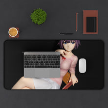 Load image into Gallery viewer, Monogatari (Series) Mouse Pad (Desk Mat) With Laptop
