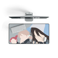 Load image into Gallery viewer, Mika, Aki, Mikko - Jatkosota Team - Girls und Panzer Mouse Pad (Desk Mat) On Desk
