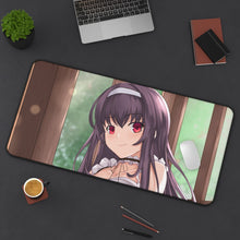 Load image into Gallery viewer, Saekano: How To Raise A Boring Girlfriend Mouse Pad (Desk Mat) On Desk
