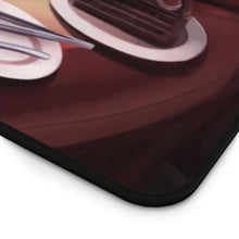 Load image into Gallery viewer, Mayaka Ibara Eating Mouse Pad (Desk Mat) Hemmed Edge
