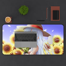 Load image into Gallery viewer, Angel Beats! Kanade Tachibana Mouse Pad (Desk Mat) With Laptop
