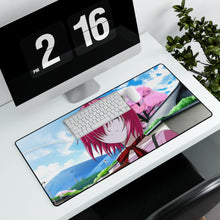 Load image into Gallery viewer, Lucy Mouse Pad (Desk Mat) With Laptop
