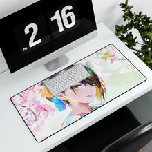 Load image into Gallery viewer, Anime Girl Mouse Pad (Desk Mat) With Laptop
