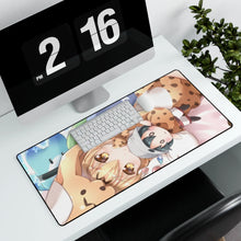 Load image into Gallery viewer, Anime Kemono Friends Mouse Pad (Desk Mat) With Laptop

