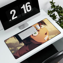 Load image into Gallery viewer, Eren Yeager Mouse Pad (Desk Mat)
