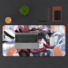 Load image into Gallery viewer, Darling In The FranXX Mouse Pad (Desk Mat) With Laptop
