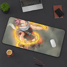 Load image into Gallery viewer, Natsu Dragneel Mouse Pad (Desk Mat) On Desk

