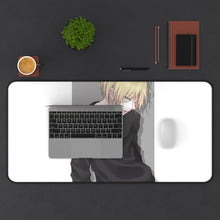 Load image into Gallery viewer, Yuri!!! On Ice Yuri Plisetsky Mouse Pad (Desk Mat) With Laptop
