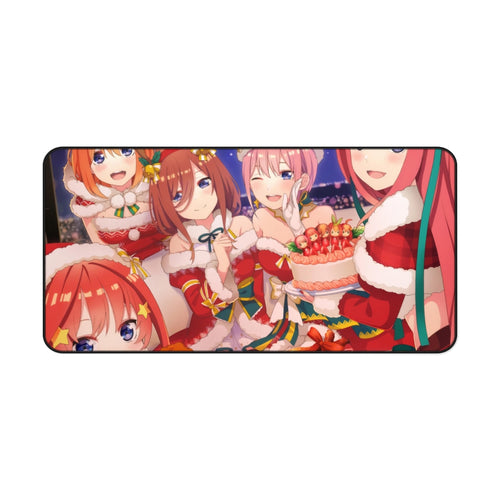 The Quintessential Quintuplets Miku Nakano, Itsuki Nakano, Nino Nakano, Yotsuba Nakano, Ichika Nakano Mouse Pad (Desk Mat)