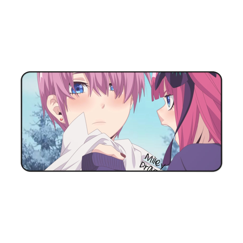 The Quintessential Quintuplets Nino Nakano, Ichika Nakano Mouse Pad (Desk Mat)