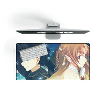 Load image into Gallery viewer, Kirito and Asuna Mouse Pad (Desk Mat)
