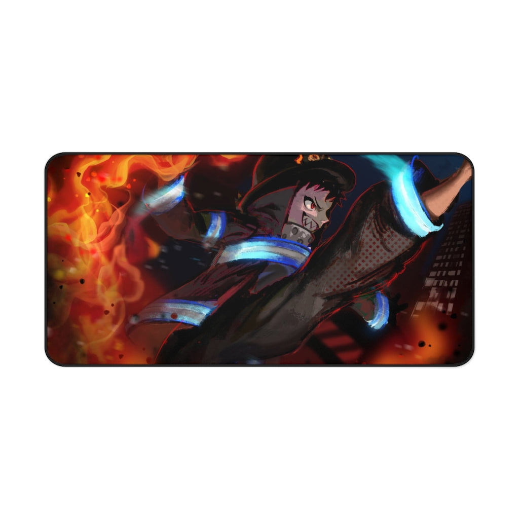 Fire Force Shinra Kusakabe Mouse Pad (Desk Mat)