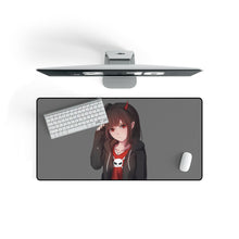 Load image into Gallery viewer, Anime Girl Mouse Pad (Desk Mat) On Desk
