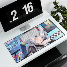 Load image into Gallery viewer, Anime Girl Mouse Pad (Desk Mat) With Laptop
