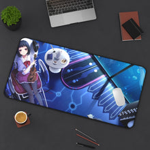 Load image into Gallery viewer, Anime Girl Mouse Pad (Desk Mat) On Desk
