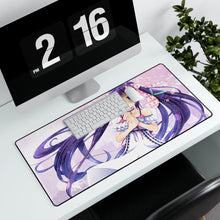 Load image into Gallery viewer, Anime Girl Mouse Pad (Desk Mat) With Laptop
