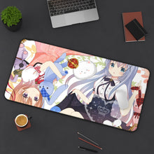 Load image into Gallery viewer, Is The Order A Rabbit? Mouse Pad (Desk Mat) On Desk
