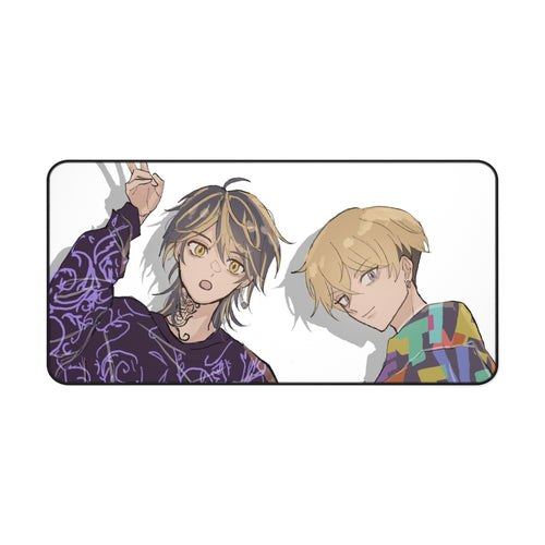 Tokyo Revengers Chifuyu Matsuno, Kazutora Hanemiya Mouse Pad (Desk Mat)