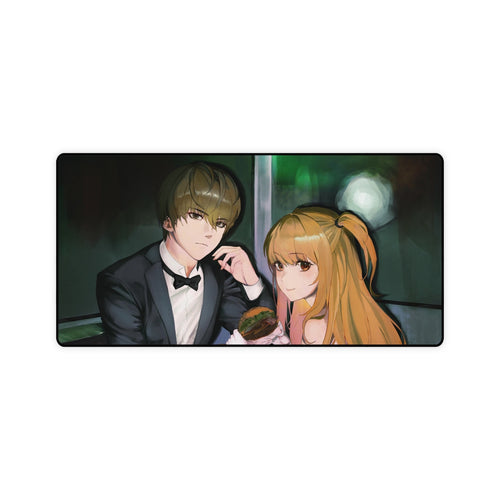 Death Note Light Yagami, Misa Amane Mouse Pad (Desk Mat)