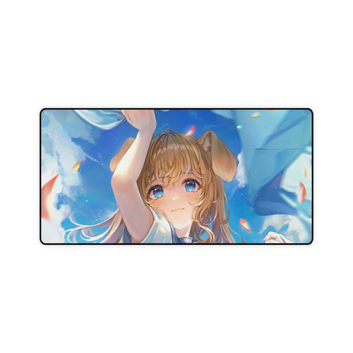 Anime Girl Mouse Pad (Desk Mat)