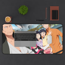 Load image into Gallery viewer, Naruto&#39;s Family Mouse Pad (Desk Mat) With Laptop
