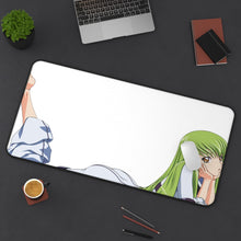 Load image into Gallery viewer, C.C. (Code Geass) Mouse Pad (Desk Mat) On Desk
