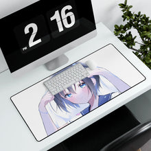 Load image into Gallery viewer, Anime Girl Mouse Pad (Desk Mat) With Laptop
