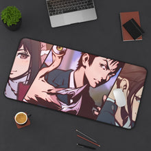 Load image into Gallery viewer, Girls who love the man in the middle Mouse Pad (Desk Mat) On Desk
