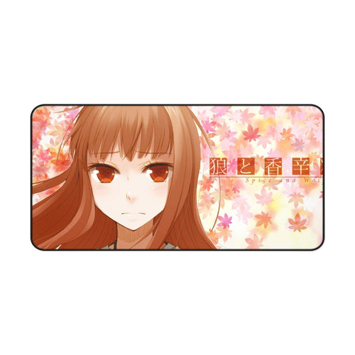 Spice And Wolf Mouse Pad (Desk Mat)