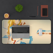 Load image into Gallery viewer, Kirisaki Chitoge Mouse Pad (Desk Mat) With Laptop
