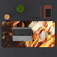 Load image into Gallery viewer, Portgas D. Ace Mouse Pad (Desk Mat) Background
