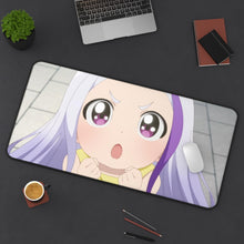 Load image into Gallery viewer, The Devil Is a Part-Timer! Mouse Pad (Desk Mat) On Desk
