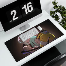 Load image into Gallery viewer, David, Lucy &amp; Rebecca Mouse Pad (Desk Mat) With Laptop
