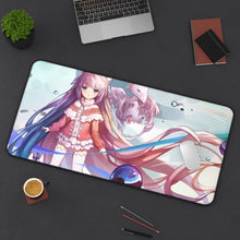Load image into Gallery viewer, Miss Kobayashi's Dragon Maid Kanna Kamui, Kobayashi San Chi No Maid Dragon Mouse Pad (Desk Mat) On Desk
