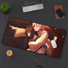 Load image into Gallery viewer, Lycoris Recoil Takina Inoue, Chisato Nishikigi Mouse Pad (Desk Mat) On Desk
