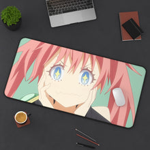 Load image into Gallery viewer, Milim Nava Mouse Pad (Desk Mat) On Desk
