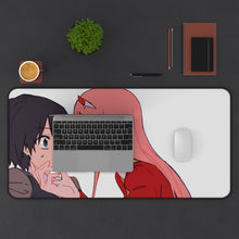 Load image into Gallery viewer, Darling In The FranXX Mouse Pad (Desk Mat) With Laptop
