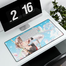 Load image into Gallery viewer, Anime Girl Mouse Pad (Desk Mat) With Laptop
