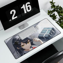 Load image into Gallery viewer, Anime Girl Mouse Pad (Desk Mat) With Laptop
