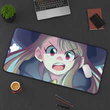 Load image into Gallery viewer, Little Witch Academia Atsuko Kagari, Computer Keyboard Pad Mouse Pad (Desk Mat) On Desk
