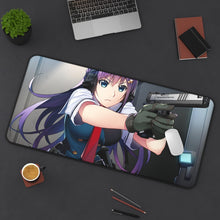 Load image into Gallery viewer, Grisaia: Phantom Trigger Mouse Pad (Desk Mat) On Desk
