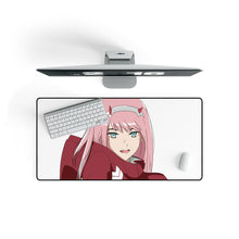 Load image into Gallery viewer, Zero Two Mouse Pad (Desk Mat) On Desk
