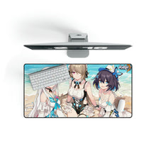 Load image into Gallery viewer, Anime Girls, Beach, Honkai Impact 3rd, Kiana, Rita, Seele, Mouse Pad (Desk Mat)
